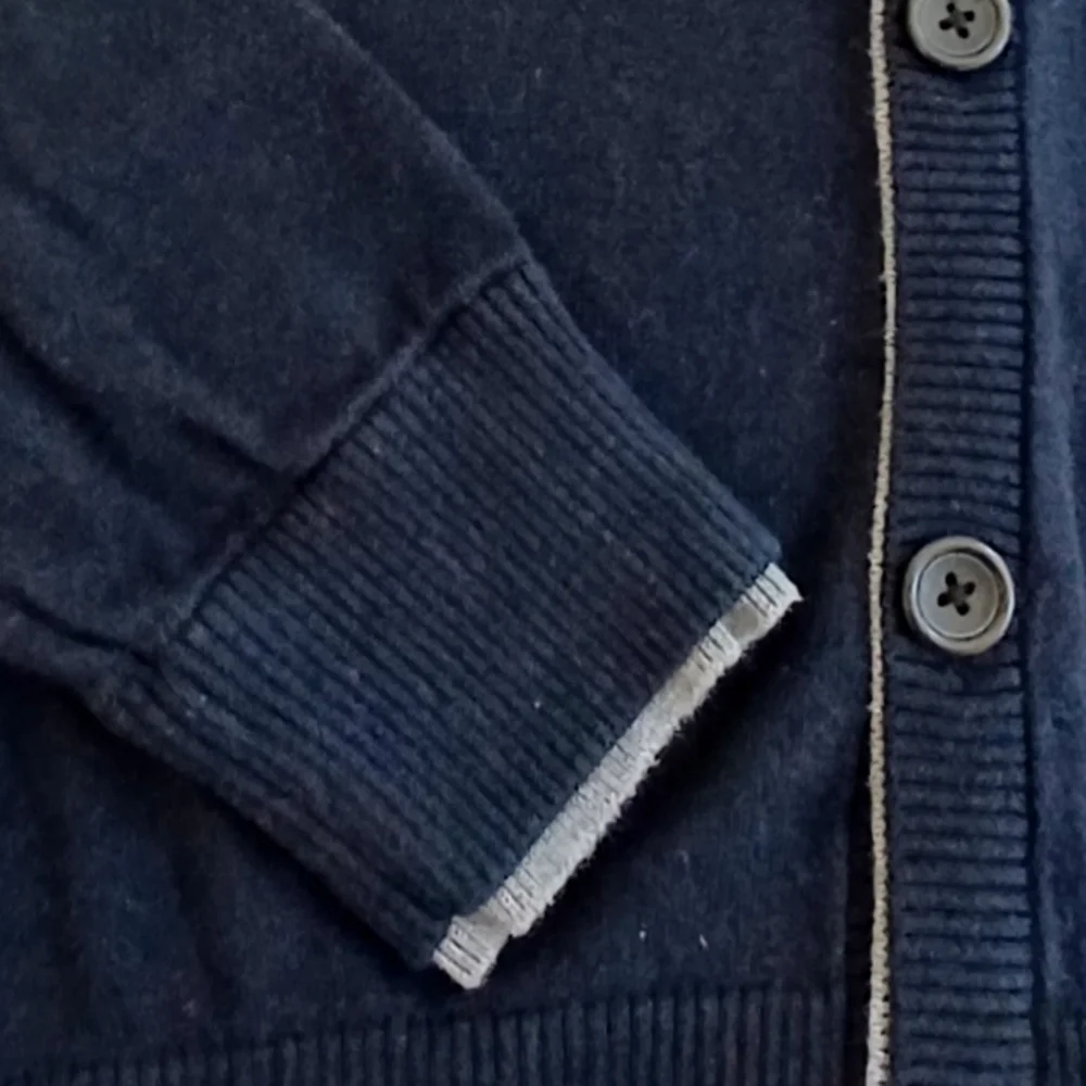 Banana Republic Button Down, Double Trim Cardigan!